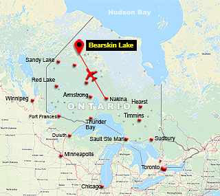Nakina Charter Flights to Bearskin Lake